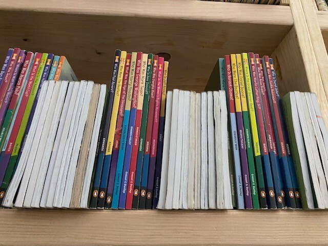 10 Who what where was book lot of paperback books kids nonfiction chapter – GOOD